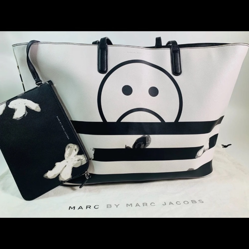 Marc by Marc Jacobs Unsmiley Tote Bag